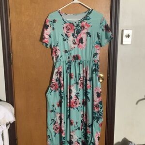 Lularoe floral dress